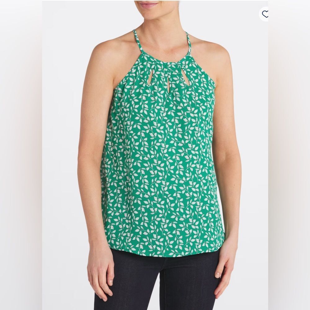 NEW SZ L *PAPERMOON* Stitch Fix Walita Cutout Detail Blouse